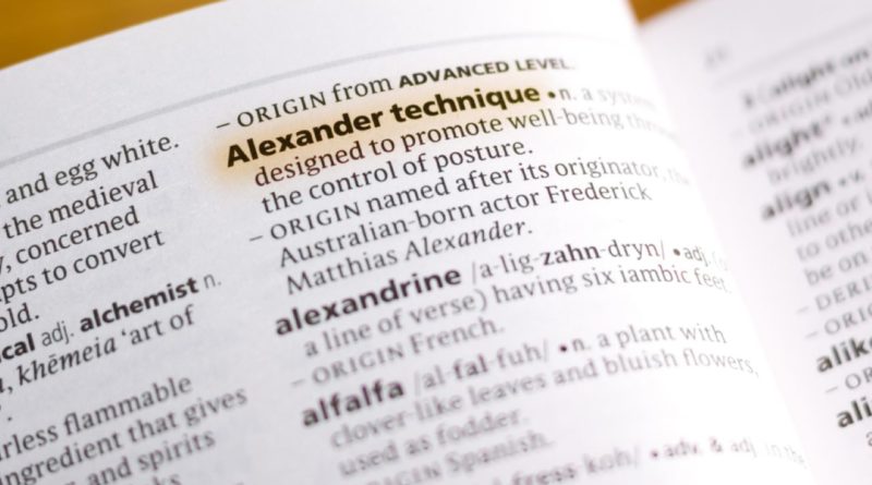 Alexander Technique Courses