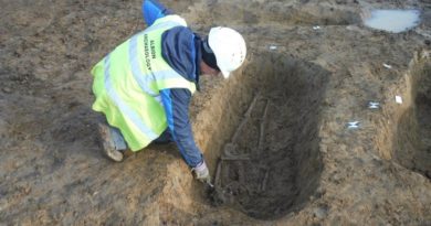 First example of Roman crucifixion in UK found in Cambridgeshire